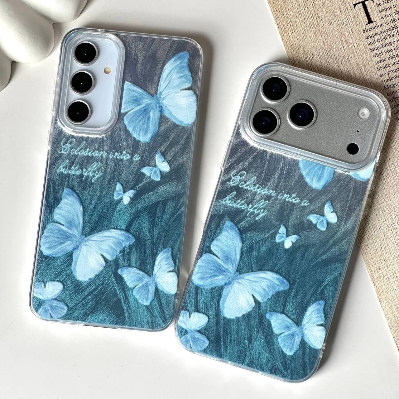 قاب پروانه آبرنگی