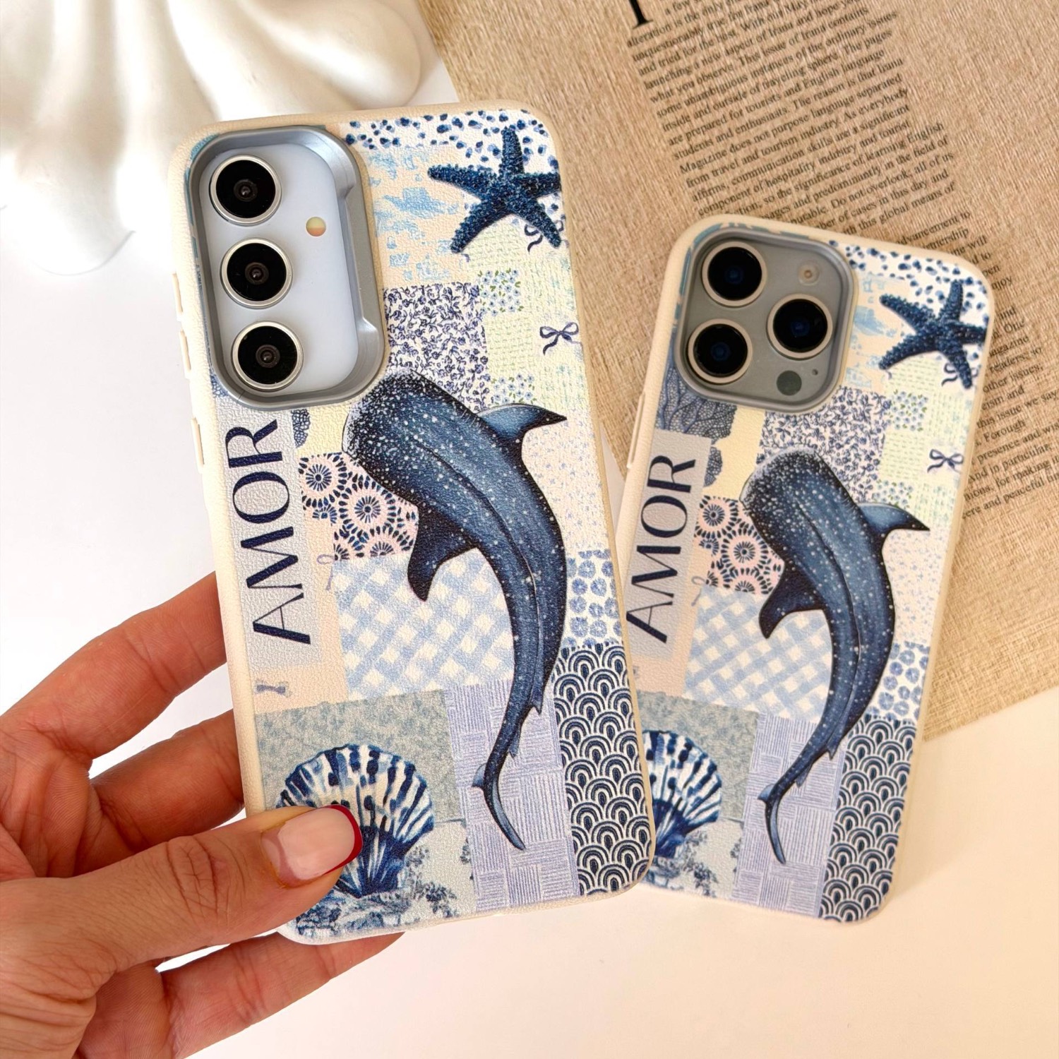 قاب طرح چرم وال قاب طرح چرم وال