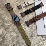 بند اپل واچ چرم و برزنتی