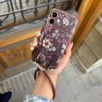 قاب باغ گل قهوه ای
