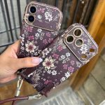 قاب باغ گل قهوه ای